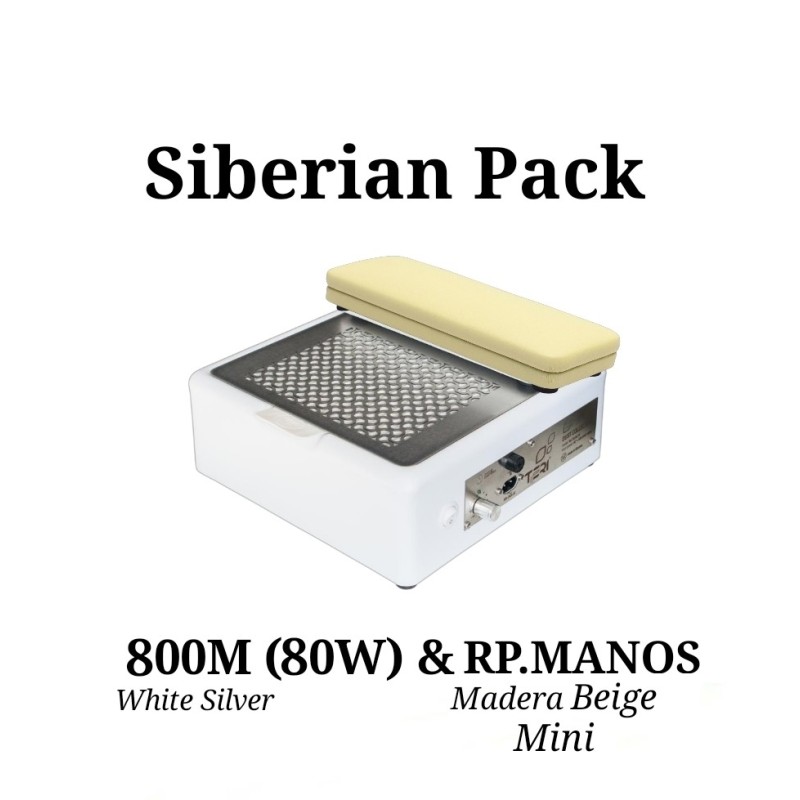 Siberian Pack 800M W/S & Reposamanos Mini Beige